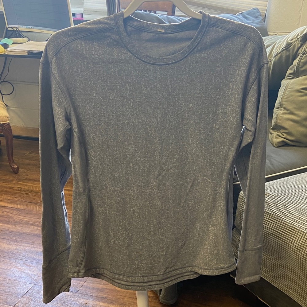 lululemon athletica Gray Sweatshirt